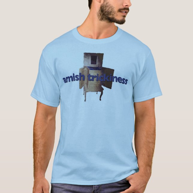 Camiseta Trickiness de Amish (Anverso)