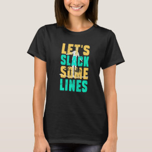 Camiseta Tricklini de balance de la línea de inclinación de
