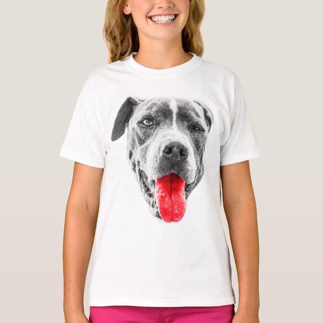 Camiseta Trickster en lengua crimson (Anverso)