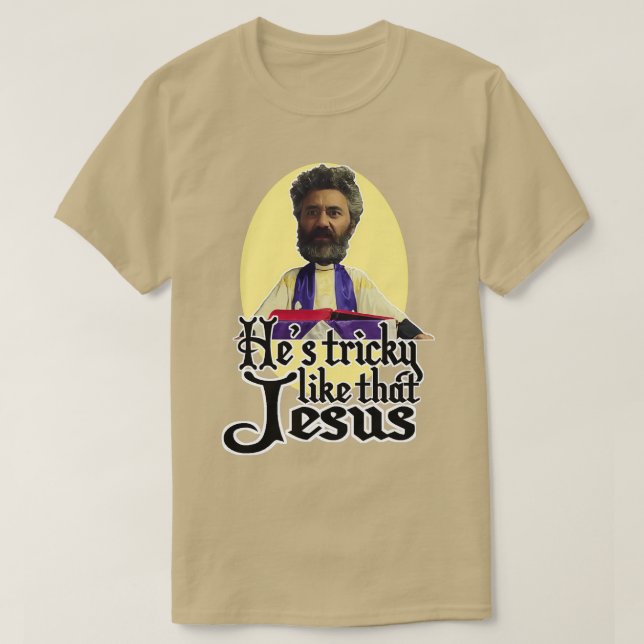 Camiseta Tricky Jesus Wilderpeople (Diseño del anverso)