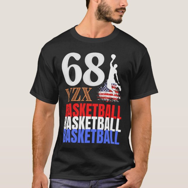 Camiseta Tricolor de baloncesto (Anverso)