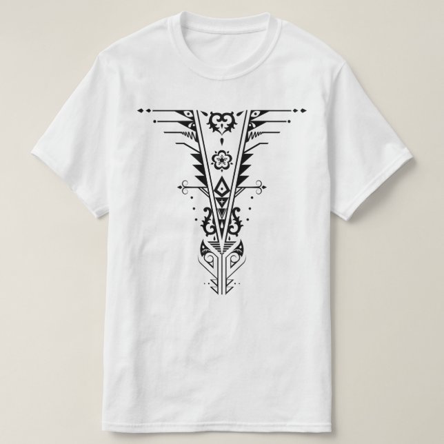 Camiseta tricotomía tristack (Diseño del anverso)