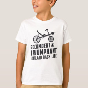 Camiseta Tricycle Recumbent & Triumphage Retro