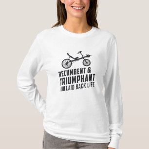 Camiseta Tricycle Recumbent & Triumphage Retro