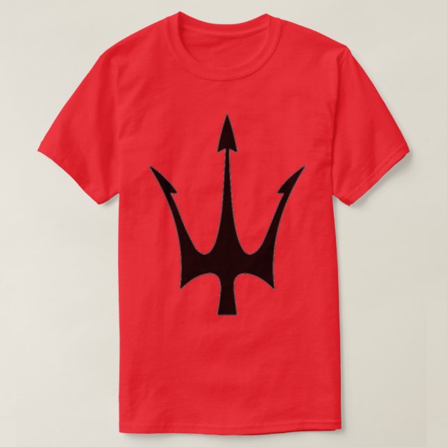 Camiseta Tridente (Diseño del anverso)