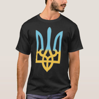 Camiseta Tridente de símbolo nacional ucraniano apoyo a Ukr