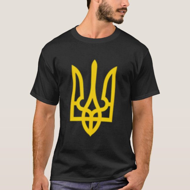 Camiseta Tridente de Ucrania (Anverso)