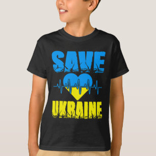 Camiseta Tridente de Ucrania Bandera de Ucrania Bandera de 