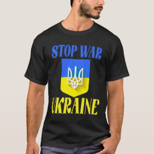 Camiseta Tridente de Ucrania Bandera de Ucrania Bandera ucr