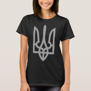 Camiseta Tridente de Ucrania Tryzub Símbolo Escudo Logo Ucr
