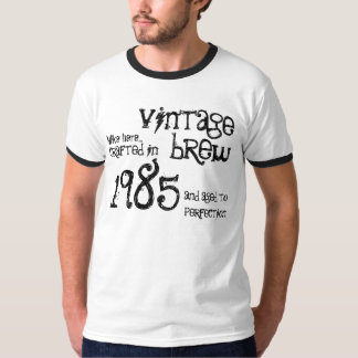 Camiseta trigésimo Brew 1985 del vintage del regalo de