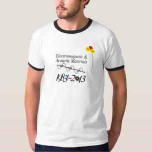 Camiseta trigésimo Logotipo del aniversario