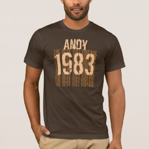 Camiseta trigésimo Regalo del año del cumpleaños el mejo