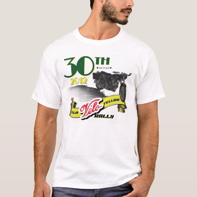 Camiseta trigésimo Reunión compañera 2012 de Melo Velo (Anverso)