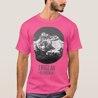 Camiseta Triglav Eslovenia Fotografía de pico de montaña
