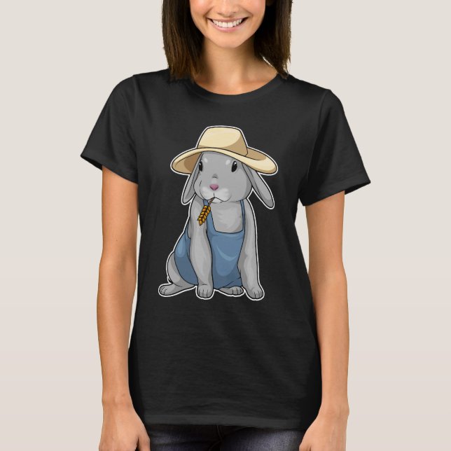 Camiseta Trigo agricultor de conejo (Anverso)