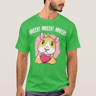 Camiseta trigo de trigo de conejillo de Indias
