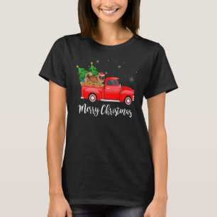 Camiseta Trigo navideño tibetano de capullos rojos