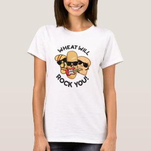 Camiseta Trigo te hará rockear Chistes divertidos de comida