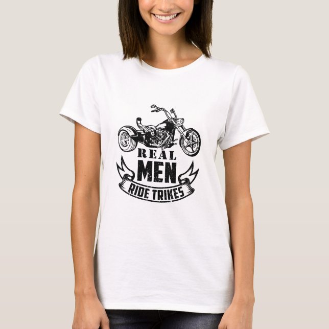 Camiseta Trike Gifts for Men | Triker Trikes Motorcycle (Anverso)