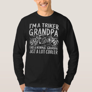 Camiseta Triker GrandPa Como Un GrandPa Regular Pero Más Fr