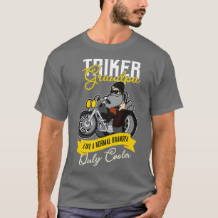 Camiseta Triker Grandpa Grandfather Motorcycle Tricycle Pen
