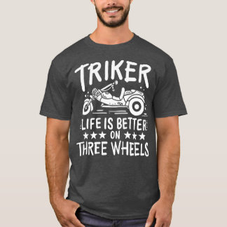 Camiseta Triker Three Wheeler Trike