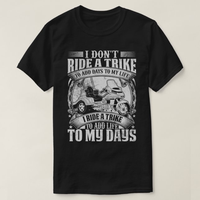 Camiseta Triker Tres Ruedas Mototrike I Rie A Trike Mot (Diseño del anverso)
