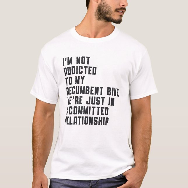 Camiseta Triker Triker Recumbent Bike Trike Vintage Retro (Anverso)