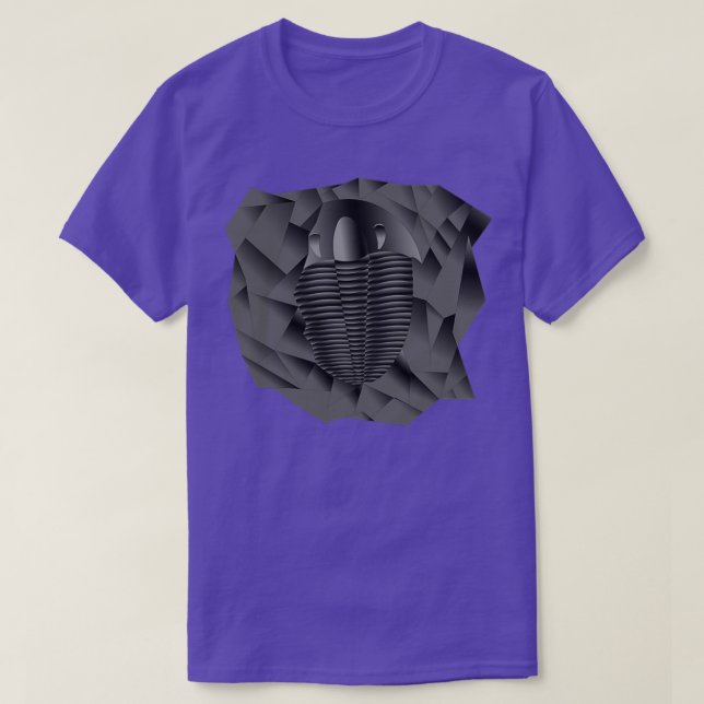 Camiseta Trilobita fósil (Diseño del anverso)
