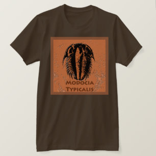 Camiseta Trilobite fósil típico de Modocia