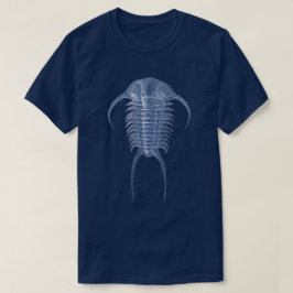 Camiseta Trilobite Paraceraurus Azul Fantasmagórico