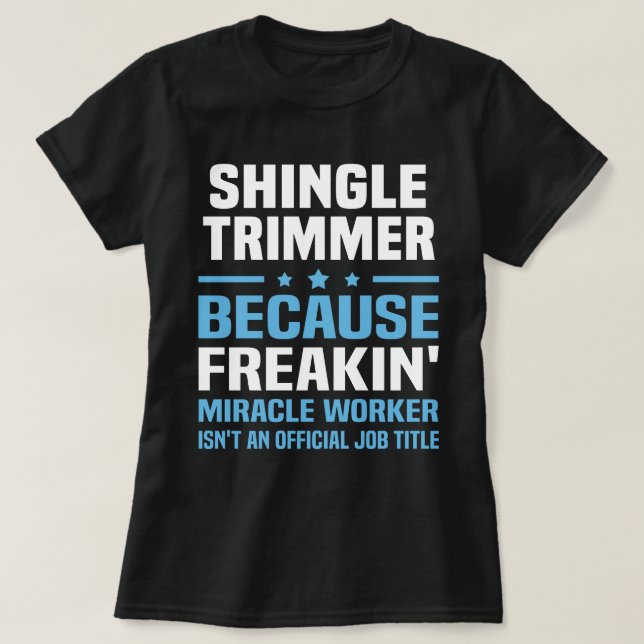 Camiseta Trimador de tablillas (Diseño del anverso)