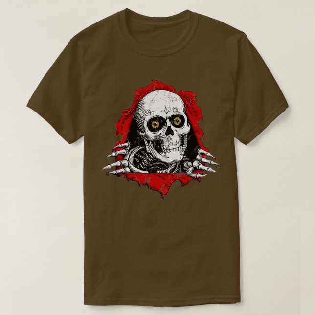 Camiseta Trimezcla angustiada de Ripper (Diseño del anverso)