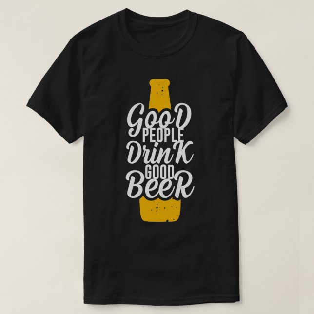 Camiseta Trimezcla de cerveza buena (Diseño del anverso)