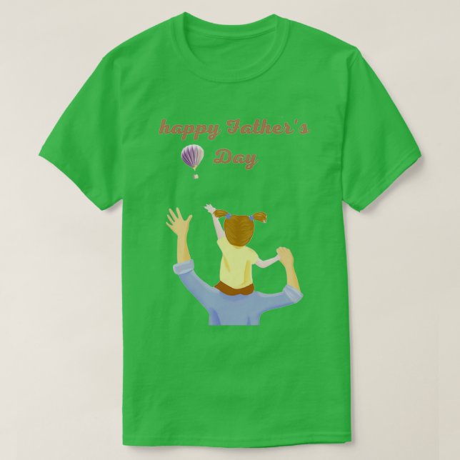 Camiseta trimezcla de Día del Padre (Diseño del anverso)