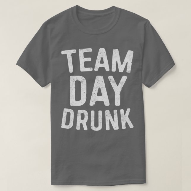 Camiseta Trimezcla de Drunk de Team Day (Diseño del anverso)