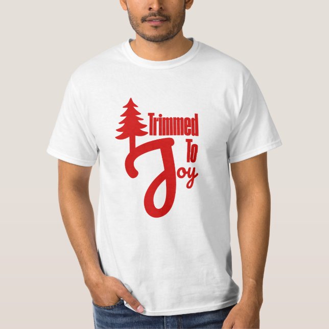 Camiseta Trimmed to Joy (Anverso)