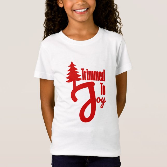 Camiseta Trimmed to Joy (Anverso)