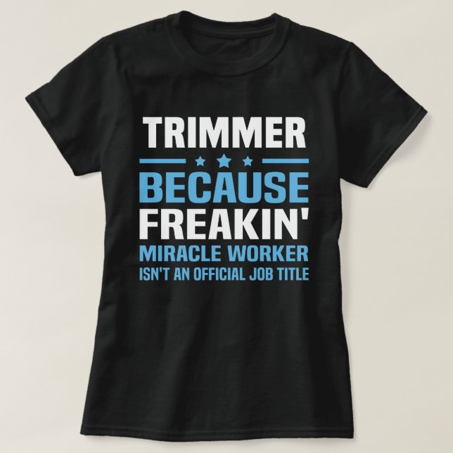 Camiseta Trimmer (Diseño del anverso)