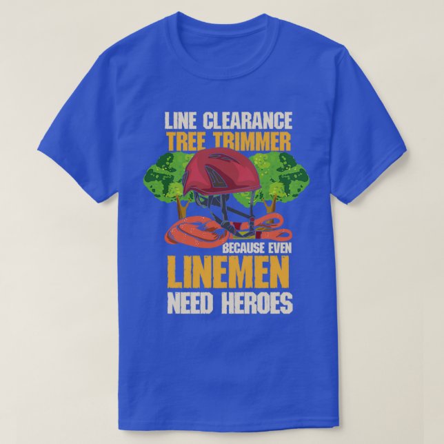 Camiseta Trimmer de árbol de escalada aborisco de regalo Id (Diseño del anverso)