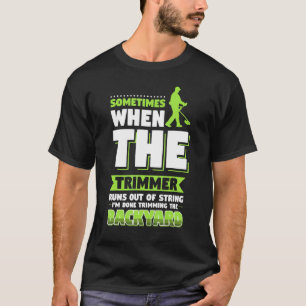 Camiseta Trimmer de cultivo de césped
