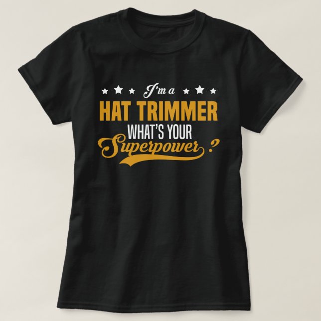 Camiseta Trimmer gorra (Diseño del anverso)