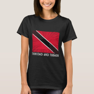 Camiseta Trin De Bandera De Trinidad Y Tobago, Patriótico E