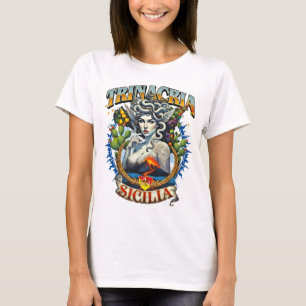 Camiseta Trinacria Estilo Retro