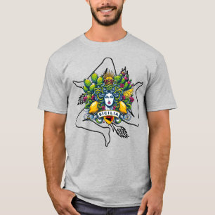 Camiseta Trinacria siciliana