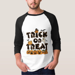 Camiseta Trinco o trato espeluznante de Halloween