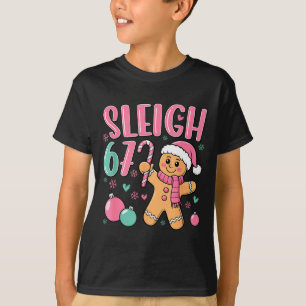 Camiseta Trineo 67 Jengibre Navidad Seis Siete Meme Viral