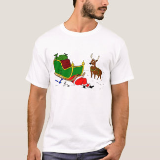 Camiseta trineo de h Santa