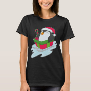Camiseta Trineo de Navidad de Pingüino